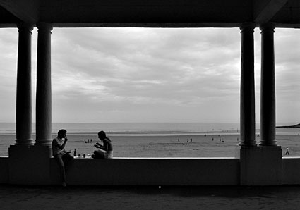 Barry Island pleasure park and holiday resort, Whitmore Bay near Cardiff, south Wales