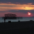 I think it’s fair to say that I’m a bit obsessed with the melancholy dereliction of Brighton’s West Pier, a beautiful Victorian pleasure pier which is slowly rusting into the sea.