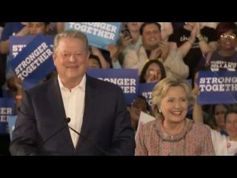 Gore: Clinton will make solving climate crisis top priority