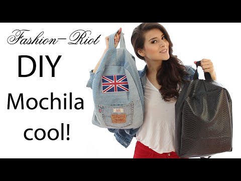 DIY Mochila de Jeans | Fashion Riot