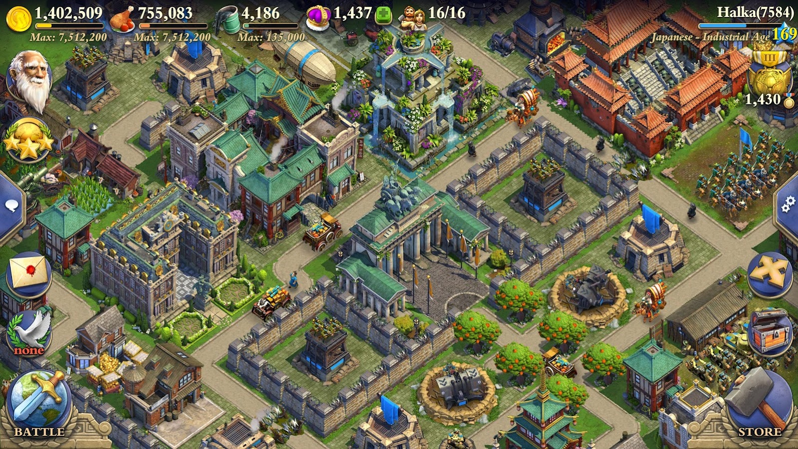    DomiNations- screenshot  