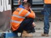Man dies on South Wharf worksite