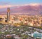 The skyline of Santiago in Chile.