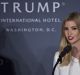 Ivanka Trump, daughter of Republican Presidential Nominee Donald Trump, speaks during the grand opening ceremony of the ...