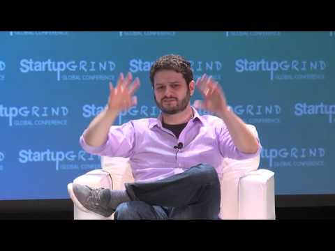 Dustin Moskovitz (Asana; Facebook) and Katie Benner (NYT) at Startup Grind Global 2016