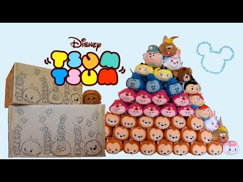 OUVERTURE - 2 Gros Colis Disney Tsum Tsum Japonais