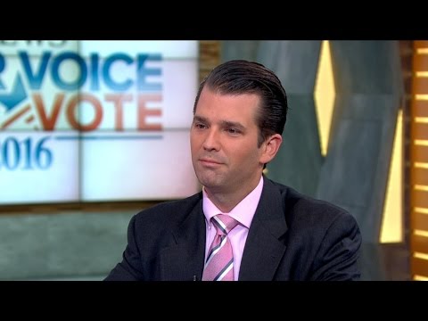 Donald Trump Jr. on 'Gas Chamber' Comment