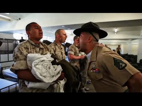 How United States Marines Are Made - Marine Corps Recruit Depot San Diego Boot Camp Training 2016 HD