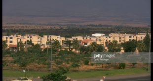 Katzrin settlement  in the Occupied Golan Heights