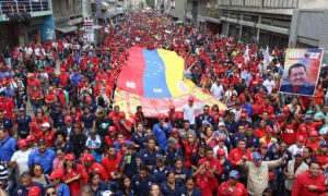 Elias Jaua, a leading figure in the PSUV, called for a rally Tuesday to welcome President Maduro back from his international tour to help ensure a stable oil price.