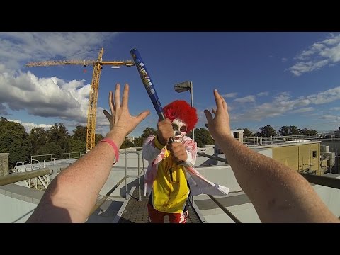 KILLER CLOWN VS PARKOUR POV