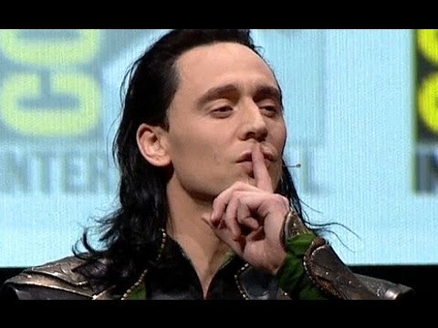 Tom Hiddleston as LOKI at Comic-Con 2013 (Official-HD)