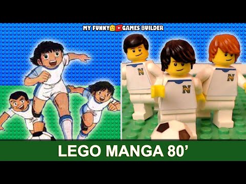 Holly e Benji • Manga Captain Tsubasa • 80' Lego Brick Film - Anime