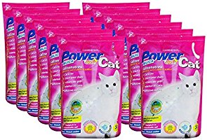 12 x 5 l = 60 L Power Cat Magic Silikat Katzenstreu Powercat