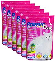 6 x 5 l = 30 L Power Cat Magic Silikat Katzenstreu Powercat