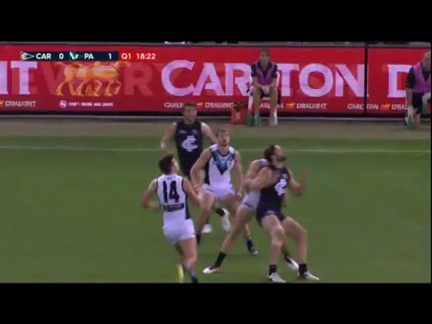 2016 Toyota AFL: Round 8 - Carlton FC v Port Adelaide 15.05.2016