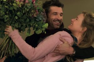 Patrick Dempsey and Renee Zellweger in <i>Bridget Jones's Baby</i>.