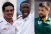 Composite of Stephen Cook, Quinton de Kock, Kagiso Rabada, Rilee Rossouw and Tabraiz Shamsi