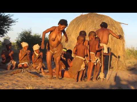 Kalahari San Bushmen Dancing