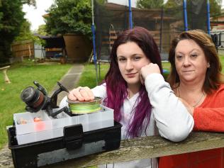 Front page - sentimental items stolen from teenager