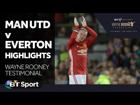 Man Utd 0-0 Everton Highlights | Wayne Rooney Testimonial