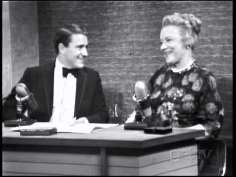 Peggy Wood--1966 TV Interview, Sound of Music