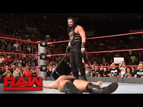 Roman Reigns vs. Rusev - United States Championship Match: Raw, Sept. 26, 2016