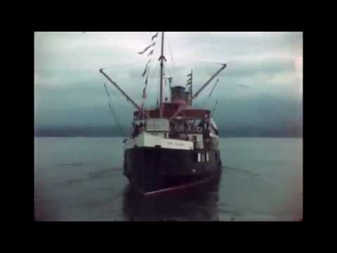 Taking the Union Steamship Lady Cynthia from Vancouver to Squamish in ca 1947