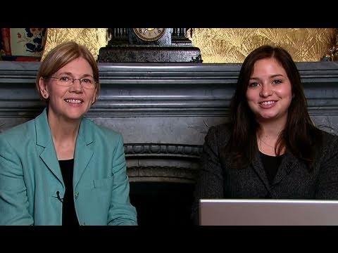 Tuesday Talks: Elizabeth Warren on the Consumer Financial Protection Bureau