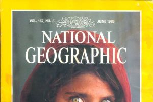 Sharbat Gula in the famous Steve McCurry photograph.