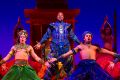 Michael James Scott stars as the Genie in the production at the Capitol Theatre in Sydney. 