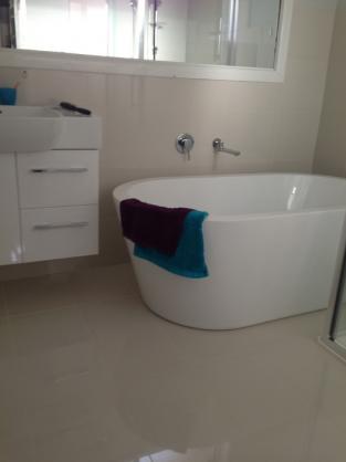 Freestanding Bath Design Ideas by Kj's Tiling Service