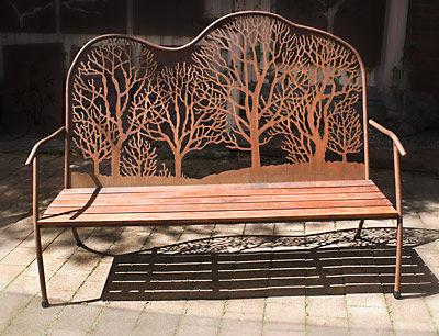 Outdoor Furniture by Overwrought Garden Art