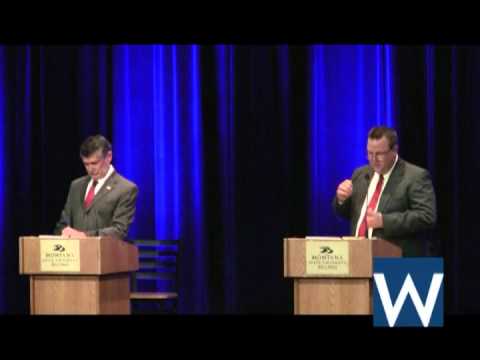 Jon Tester and Denny Rehberg spar in second U.S. Senate debate.