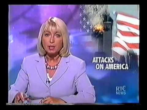 Ireland's RTE News Live Coverage of September 11th 2001 Attacks