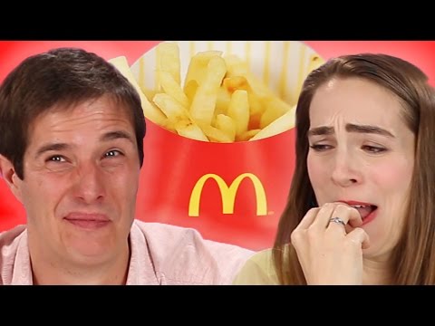 French People Try American McDonald’s French Fries For The First Time