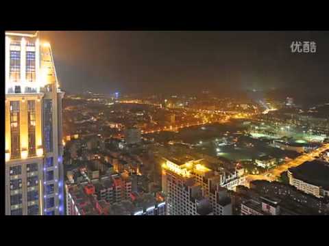 Fantastic Time-Lapse Video of Zhongshan City, Guangdong Province, China (Day & Night)