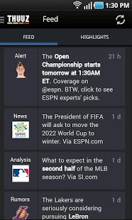   Thuuz Sports- screenshot thumbnail   
