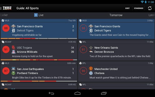   Thuuz Sports- screenshot thumbnail   