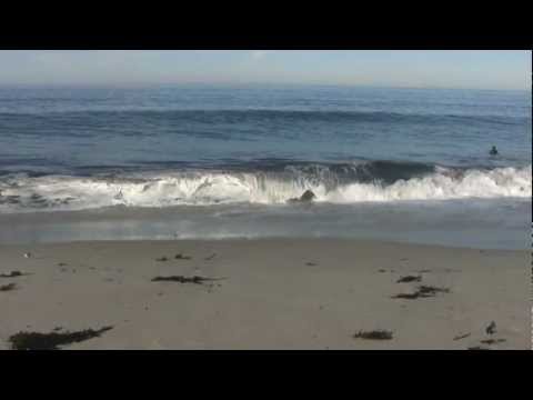 ♥♥ Relaxing 3 Hour Video of California Ocean Waves