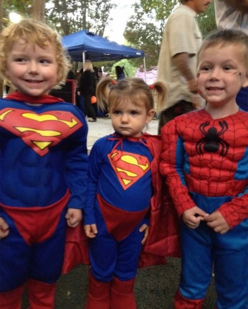 Superhero outfits for all!