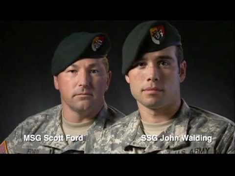 Master Sgt. Scott Ford and Sgt. 1st Class John Walding - U.S. Army Faces of Strength