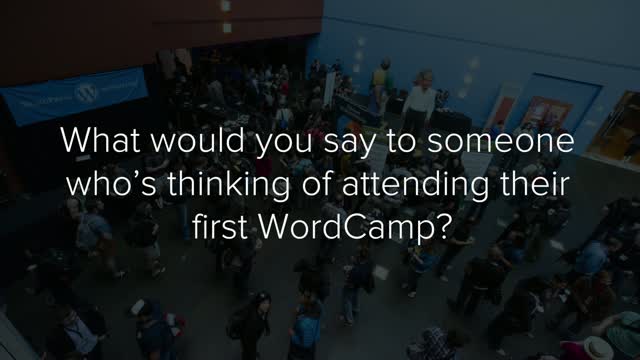 WordCamp Testimonials