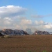 The straw stack fire on the outskirts of Watton