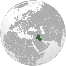 Description de l'image Iraq (orthographic projection).svg.