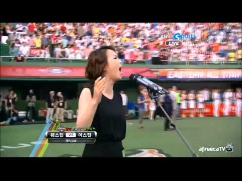 The national anthem of the Republic of Korea (Sung by Sohyang)