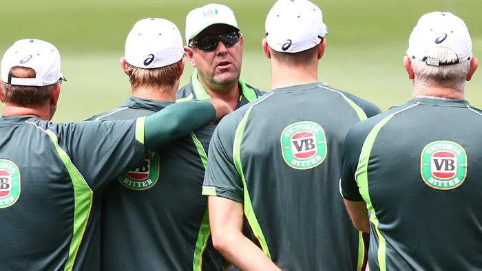 Australian cricket team training at Adelaide Oval