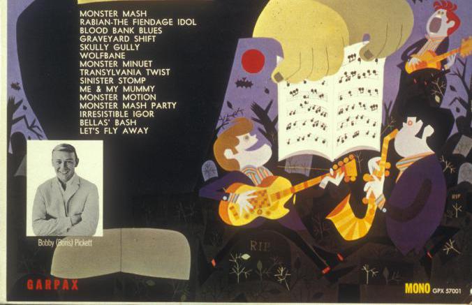 Bobby Boris Pickett Monster Mash - Courtesy Garpax