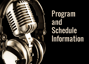 Program and Schedule Information