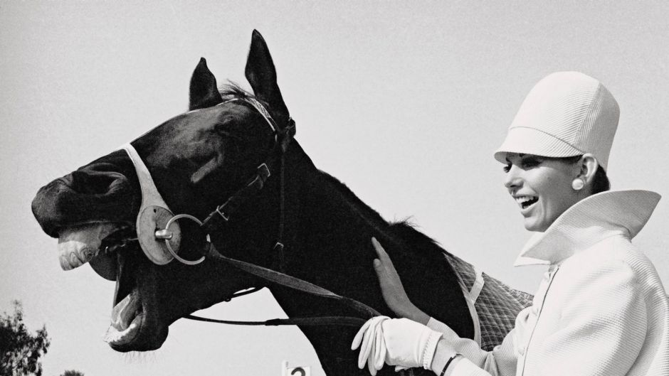 The Age of Racing. Fashions on the Field entrant Caroline Bell meets 1969 Melbourne Cup fancy Big Philou. Less than an ...